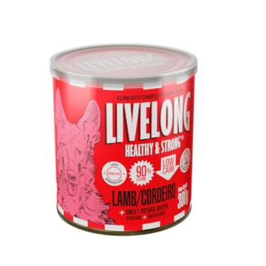 Imagem de Livelong Alimento Completo Natural Ração Úmida Sensitive Sabor Cordeiro 300g Para Gatos