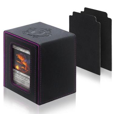 Imagem de Caixa de baralho de cartas RADWIMPS para MTG Commander com 2 divisória