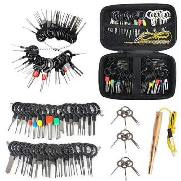 Imagem de Kit De Ferramentas Para Remoção De Terminais Automotivos E Extratores 