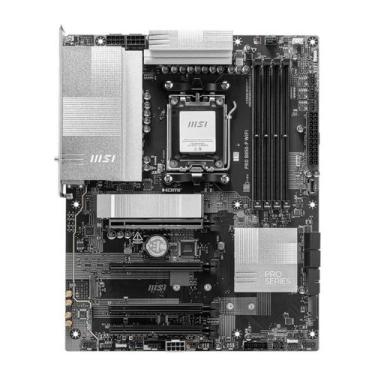 Imagem de Placa Mãe MSI PRO B850-P WIFI, AMD, Socket AM5, ATX, DDR5 UDIMM, Wi-Fi