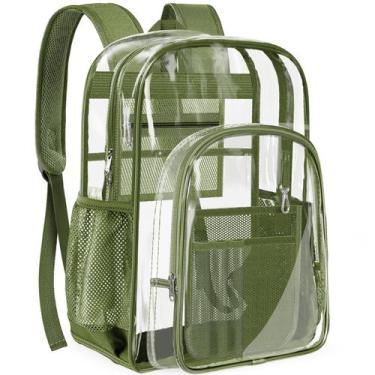 Imagem de Mochila transparente PAMANO Transparent Heavy Duty para trabalhos univ