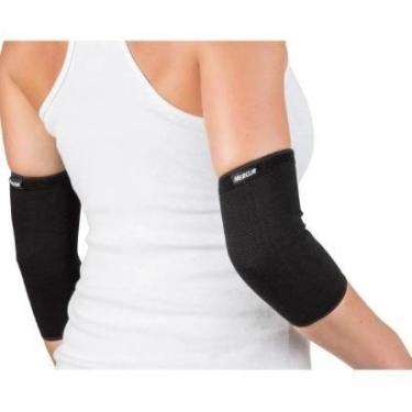 Imagem de Cotoveleira elastica tam: p preto mercur bc0660-ap