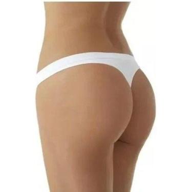 Imagem de Calcinha Fio Dental Lupo Microfibra, Branco, G