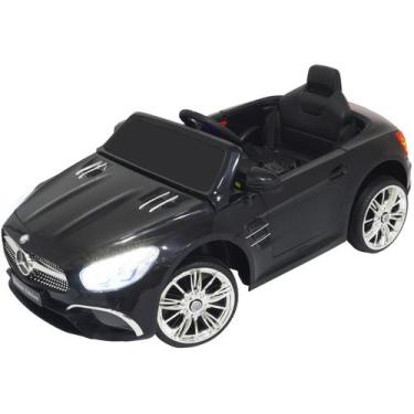 Imagem de Mini Carro Elétrico Infantil 12V Mercedes SL400 Controle Remoto Crianç