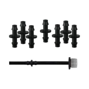 Imagem de Conector De 4/7mm Com Espinhos (1-50 Peças) Para Tubulação De 1/4'' - 