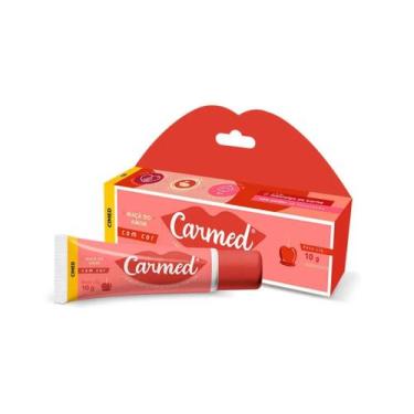 Imagem de Hidratante Labial Carmed Maçã do Amor com cor 10g gloss
