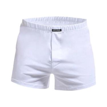 Imagem de Shorts Boxer Masculinos De Algodão Soltos E Confortáveis Para O Verão,
