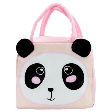 Imagem de Lancheira Térmica Infantil Escolar Lanche Bolsa Animais - House Organi