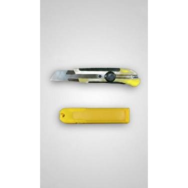 Imagem de Estilete Profissional com 10 Lâminas 25mm - Congratulations Store