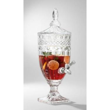 Imagem de Suqueira Dispensador Vidro Cristal Transparente 5L - Congratulations S