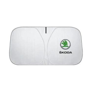 Imagem de Protetor Solar Dobrável Para Para-brisa Skoda Octavia Rapid Fabia Supe