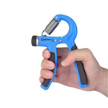 Imagem de HAND GRIP DE METAL/PLASTICO AJUSTAVEL 10 A 40 KG COLORS 16X11CM NA CARTELA