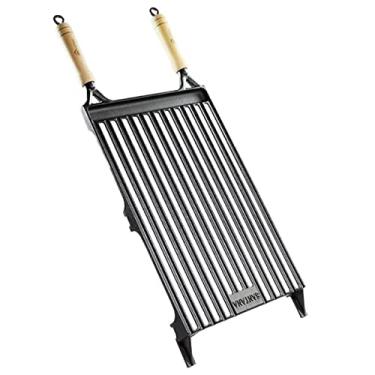 Imagem de Grelha Argentina Picanheira Ferro Parrilla De Churrasco Top