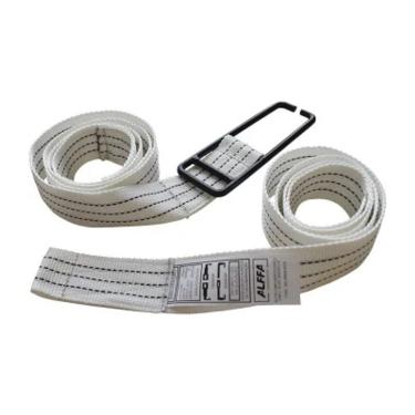 Imagem de Conjunto Graneleiro Cinta + Fivela 1,5m 50mm 3T Branco