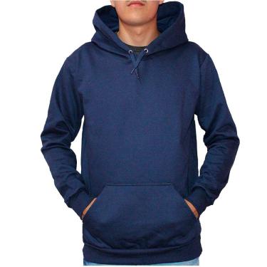 Imagem de Moletom Masculino com Bolsos Liso Bionda Brasil