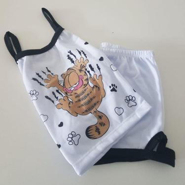 Imagem de Baby Doll Infantil Camiseta e Short | 009