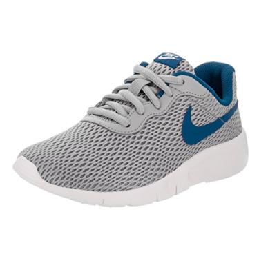 Imagem de NIKE Kids Tanjun (PS) Wolf Grey/Blue Jay/White Running Shoe 2 Kids US