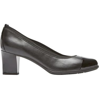 Imagem de Rockport Women's TM Esty Luxe Captoe Shoes, Size: 9 N, Color Black