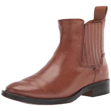 Imagem de Franco Sarto Ankle Boot feminina L-LINC, Couro castanho claro acastanhado, 9