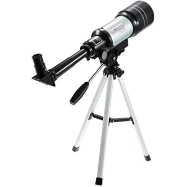 Imagem de Telescópio Telescópio astronômico monocular profissional - Telescópio externo Refractive Space Monocular F30070M 150X Travel Spotting Scope com Tripé portátil Double the comfort