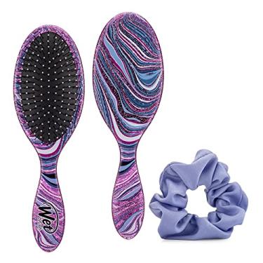 Imagem de Wet Brush Kit Estilo Espiral - Escova de Cabelo Roxo para Todos - Adulto Unissex