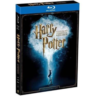 Imagem de Box Blu-Ray Harry Potter Coleção Completa 8 Discos - Warner