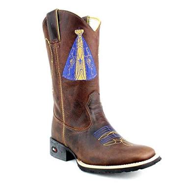 Imagem de Bota Mr West B-36 Nossa Senhora Aparecida Flex M.W 04 Tamanho:41;Cor:Marrom