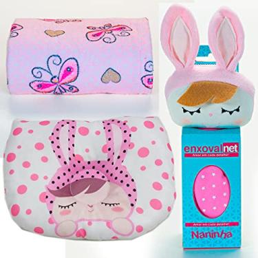 Imagem de KIT MATERNIDADE 3 PEÇAS MAMÃE DE PRIMEIRA VIAGEM DIA DAS MÃES KIT PARA NANINHA MANTINHA TRAVESSEIRO ANATOMICO RECÉM NASCIDOS