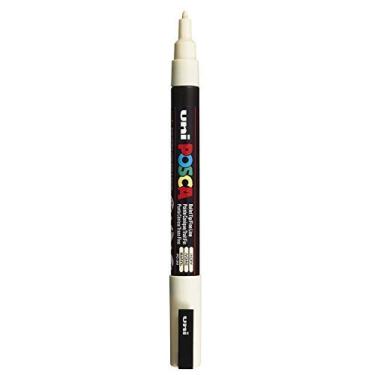 Imagem de Caneta marcador Uniball Posca PC-3M – Marfim – Caneta única