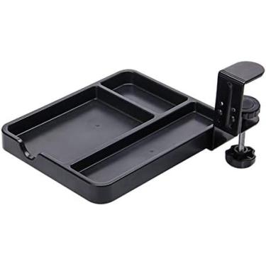 Imagem de Plataforma De Bandeja De Mouse Ergonômica, Placa De Extensão De Mouse, Suporte De Pulso, Suporte De Teclado, Almofada De Mão Para Mesa, Pode Ser Girado Em 360° Ou Com Plataforma Deslizante,C,Pleas