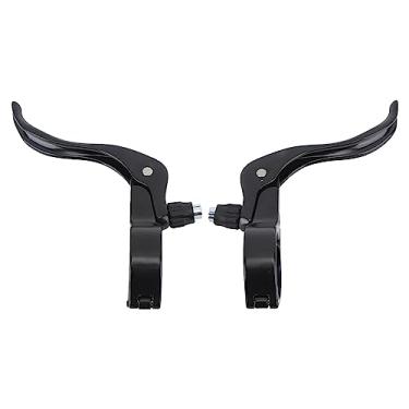 Imagem de Conjunto de Freio de Bicicleta, Liga Não Deformada e Plástico, Comprimento Ajustável, Conjunto de Freio de Bicicleta Completo para Bicicletas de Estrada
