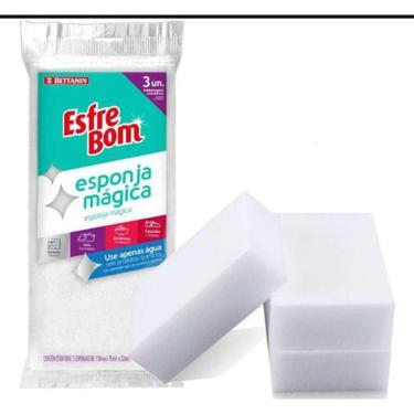 Imagem de Esponja Magica Esfrebom Bettanin 3 Unidades