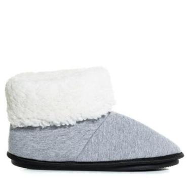 Imagem de Pantufa Masculina Textil 06 Preta-Masculino