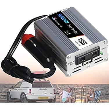 Imagem de Inversor de energia dc 12v para 220v ac conversor display 2a usb adaptador de carregador de carro para telefones rv tablets pc laptops, 150w,24v