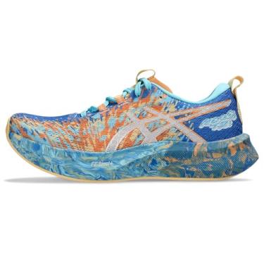 Imagem de ASICS Tênis feminino, Azul natural desbotado laranja, 35