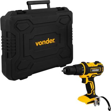 Imagem de Parafusadeira Com Impacto Vonder Sem Bateria e Carregador Furadeira IPFV1819I com Maleta Plástica