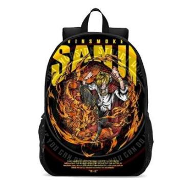 Imagem de MOCHILA ESCOLA INFANTIL JUVENIL ANIME ONE PIECE-Unissex