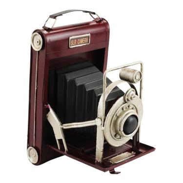 Imagem de Enfeite Câmera Fotográfica Analógica Antiga Retrô Vintag