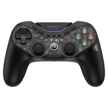Imagem de GameSir Tarantula Pro Wireless PC Controller Botões de face comutáveis e Joysticks Mag-Res TMR, 9 botões mapeáveis, controlador multiplataforma para PC/Switch/iOS/Android, iluminação RGB, 1200mAh