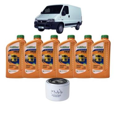 Imagem de Kit Troca De Óleo Fiat Ducato 2.3 2010-2012 - LUBRAX