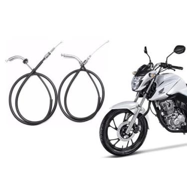 Imagem de Par Cabo Acelerador A + B Titan/fan/start 160 2016 A 2023 Moto Honda 2