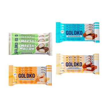 Imagem de Kit Barras de Proteína zero adição de açúcares 50g - 12 unidades - Gol