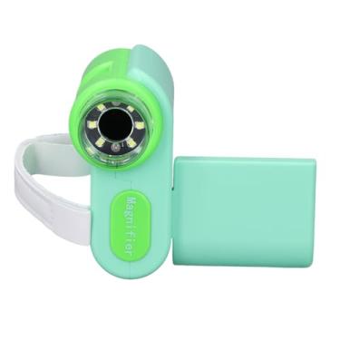 Imagem de Microscópio Infantil, Microscópio de Bolso Com Tela Colorida de 2 Polegadas ABS Microscópio Digital Portátil para Educação (Verde)