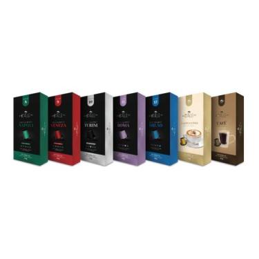 Imagem de Capsulas Cafe Cappuccino Nespresso Café Italle 70 Cápsulas