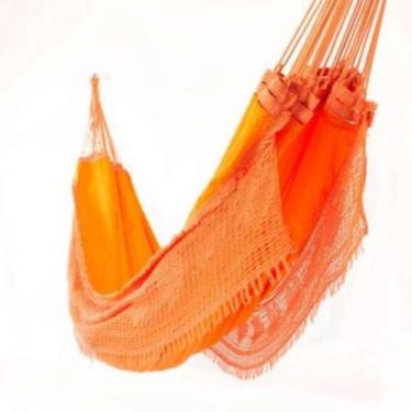 Imagem de Rede de dormir descanso anti-alérgica sol a sol casal grande 4,10 metr