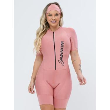 Imagem de Macaquinho De Ciclismo Feminino - Forro GEL - Mergê Moving Savancini (