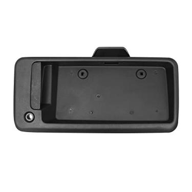 Imagem de Maçaneta de porta externa, compatível com Chevy Express GMC Savana 1996-2015 1500 2500 3500 Van, maçaneta traseira direita com suporte de placa de licença | 15269298 25866289 Maçaneta da porta