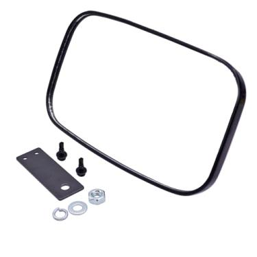 Imagem de Espelho retrovisor universal para minicarregadeira, espelho retrovisor de empilhadeira universal, compatível com Bobcat, New Holland, TCM,JLG 4 1/5.1 cm x 20.3 cm