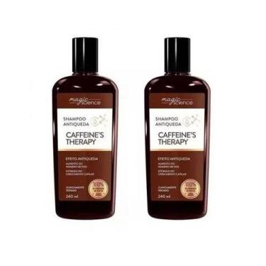 Imagem de Shampoo Antiqueda Caffeine's Therapy Magic Science 240ml 2Un