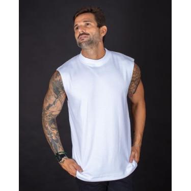 Imagem de Regata Oversized - Toppen Jeans, M, Branco